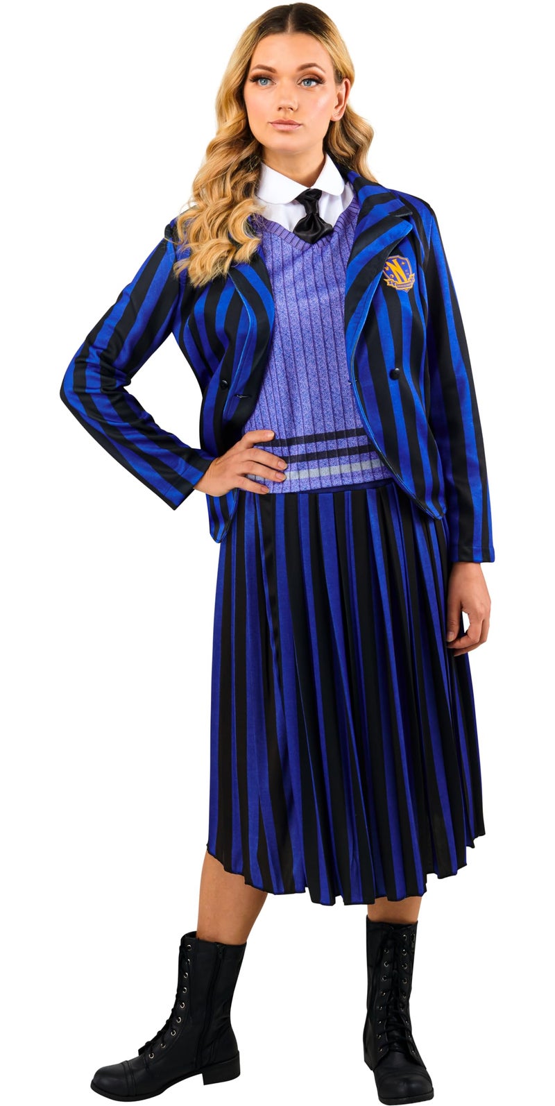 Rubies Wednesday TV Series: Nevermore Academy School Uniform Costume for Adults, Women's XL - Image 3