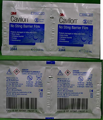 3m Cavilon No-Sting Barrier Film, Gentler Way to Protect Skin from Body Fluids, Adhesives, and Friction, Alcohol Free Barrier Film, Hypoallergenic and Latex Free, Wipes, Box of 30 - Image 2