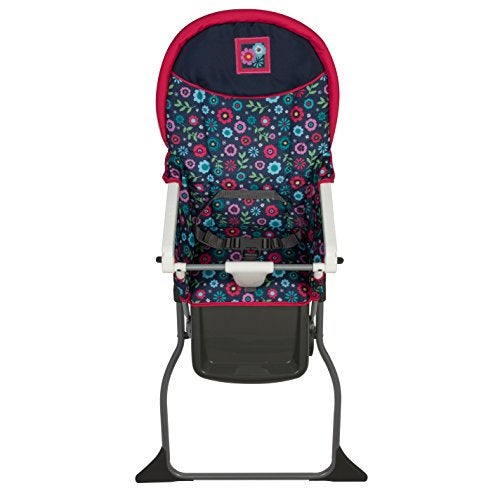 Cosco Kids Highchair for Baby, Simple Foldable High Chair, Convenient, Lightweight, and Compact Design, Flower Garden - Image 4