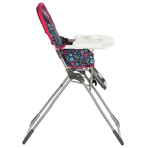 Cosco Kids Highchair for Baby, Simple Foldable High Chair, Convenient, Lightweight, and Compact Design, Flower Garden - Image 3