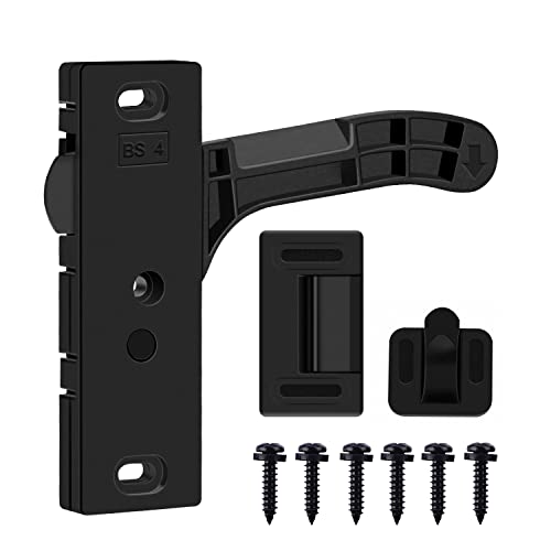 Safoner Metal RV Screen Door Latch Kit Right Hand Handle for Camper Motorhome Travel Trailer Right - Image 1