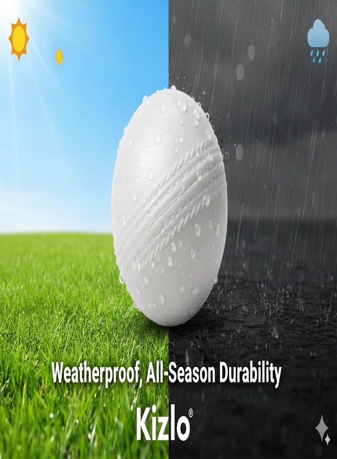Kizlo 80GM Heavy Plastic Cricket Training Ball - Hard Plastic Unbreakable Ball for Bowling, Batting & Bounce Drills (White, Set of 12) - Image 4