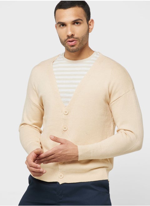 Basic Button Down Cardigan