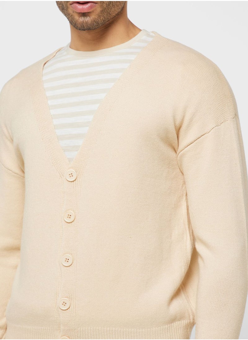 Seventy Five - Basic Button Down Cardigan - Image 1