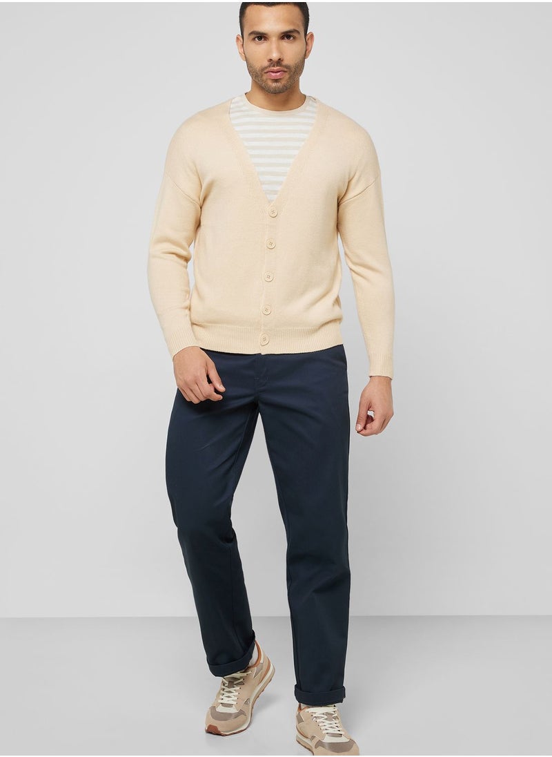 Seventy Five - Basic Button Down Cardigan - Image 1