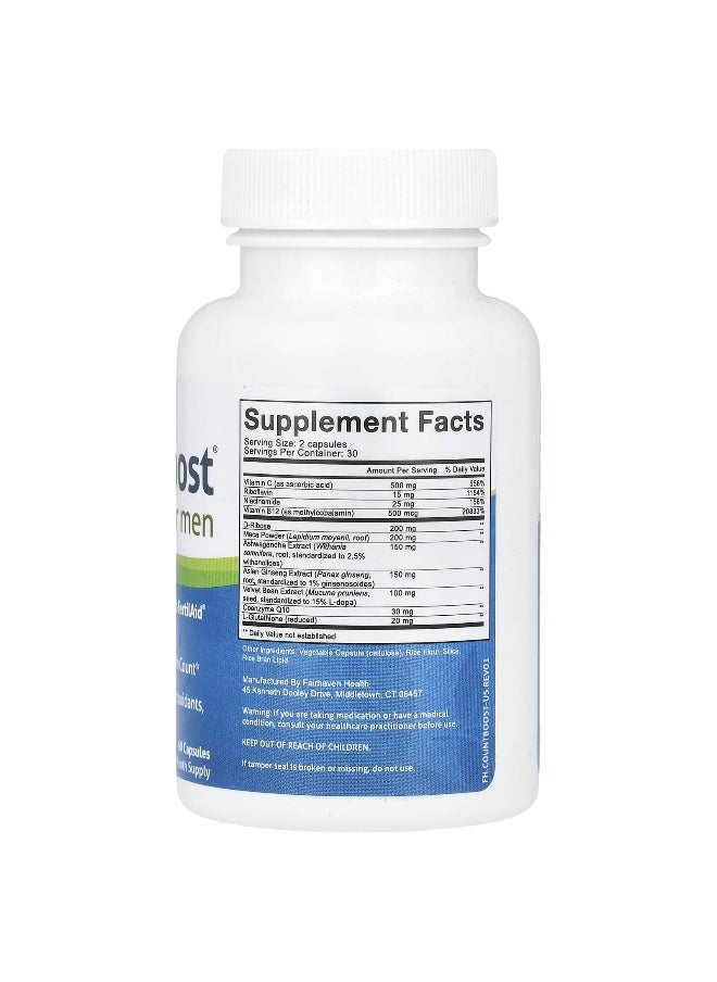 fairhaven health Fairhaven Health, CountBoost® for Men, 60 Capsules  - Image 2
