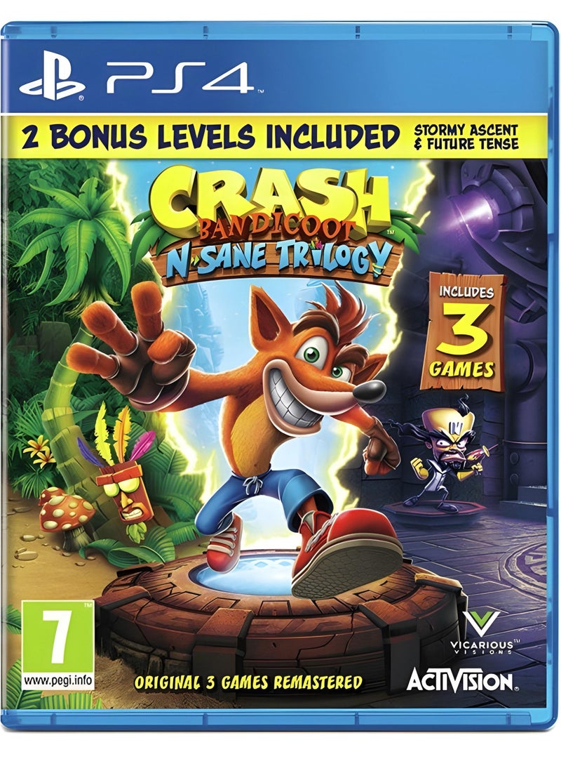 PlayStation CRASH BANDICOOT N. SANE  -  PLAYSTATION 4 (PS4) - Image 1