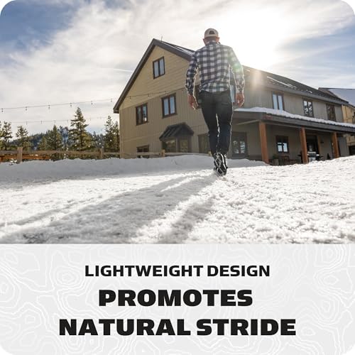 Yaktrax أحذية يكتراكس برو لل traction للمشي، الجري، أو التنزه على الثلج والجليد (1 زوج)، كبير جداً - Image 4