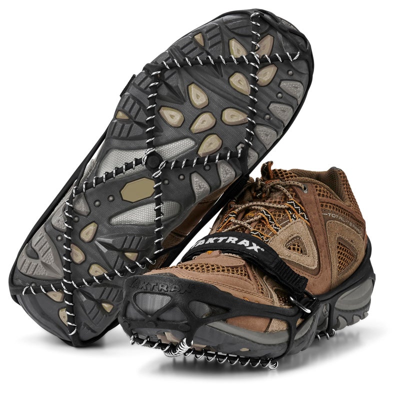 Yaktrax أحذية يكتراكس برو لل traction للمشي، الجري، أو التنزه على الثلج والجليد (1 زوج)، كبير جداً - Image 1