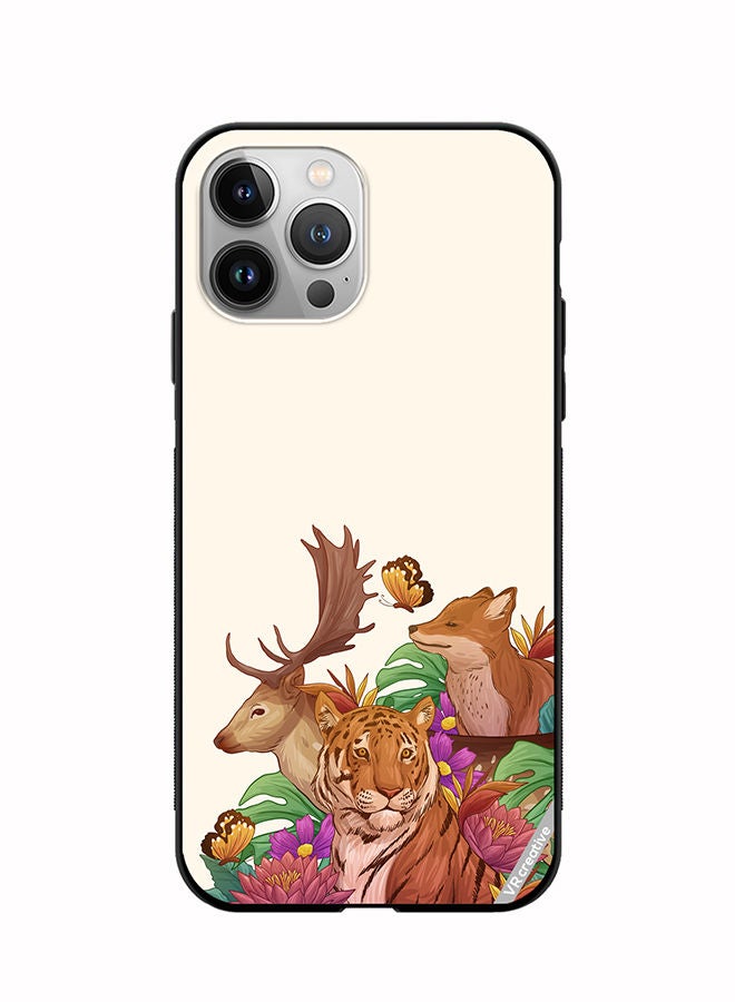 VR CREATIVE Protective Case Cover For Apple iPhone 12 Pro Max Wild Animals Design Multicolour - Image 1