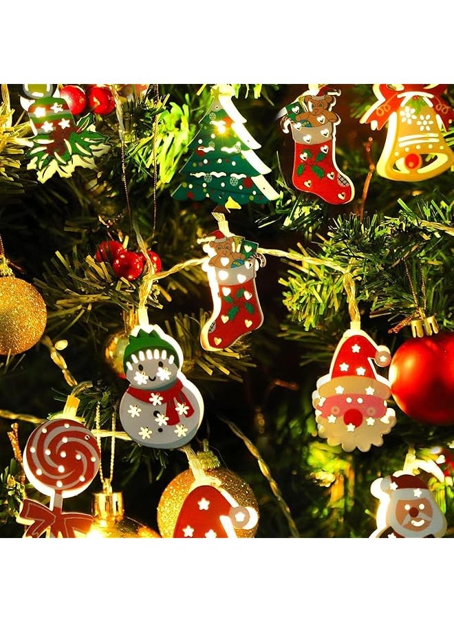 The Bros Christmas Fairy String Light, Christmas Lights Indoor, Twinkle Lighting Modes String, 3M 20 PCS LED Lights, for Indoor Outdoor Xmas Wedding Home Garden Holiday Party Decoration  - Image 1