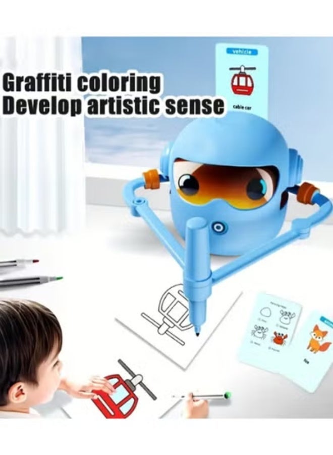 دي اي تي روبوت ذكي لتعليم الرسم للأطفال – 100 بطاقة خطوات متدرجة (3+) - Image 2