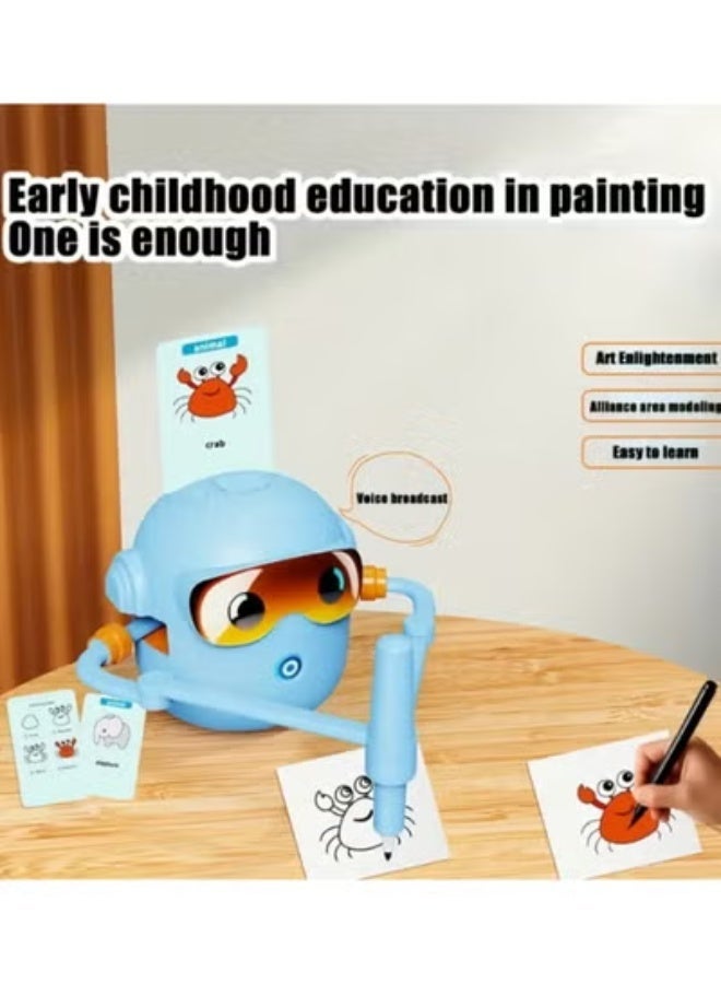 دي اي تي روبوت ذكي لتعليم الرسم للأطفال – 100 بطاقة خطوات متدرجة (3+) - Image 5