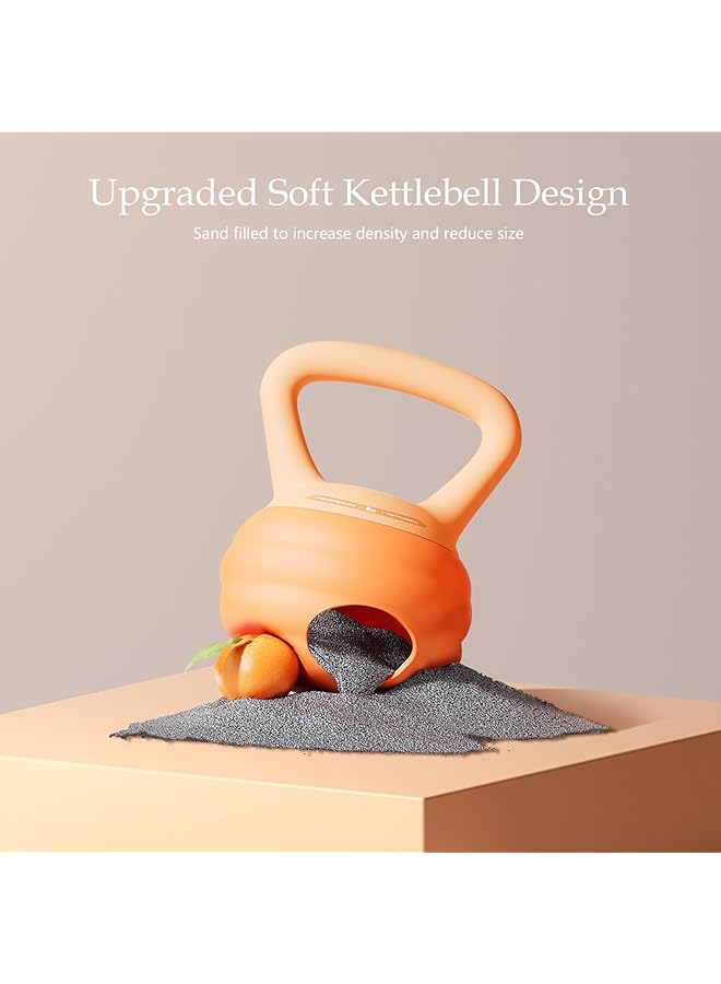 Generic Soft Pvc Kettlebell Durable Non Slip Grip 8Mm Thick Adjustable Weight Options For Full Body Workouts Core Strength & Fitness Training Ideal For Home Gym Men&Women - Image 2