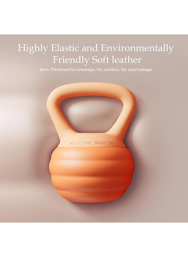 Generic Soft Pvc Kettlebell Durable Non Slip Grip 8Mm Thick Adjustable Weight Options For Full Body Workouts Core Strength & Fitness Training Ideal For Home Gym Men&Women - Image 3