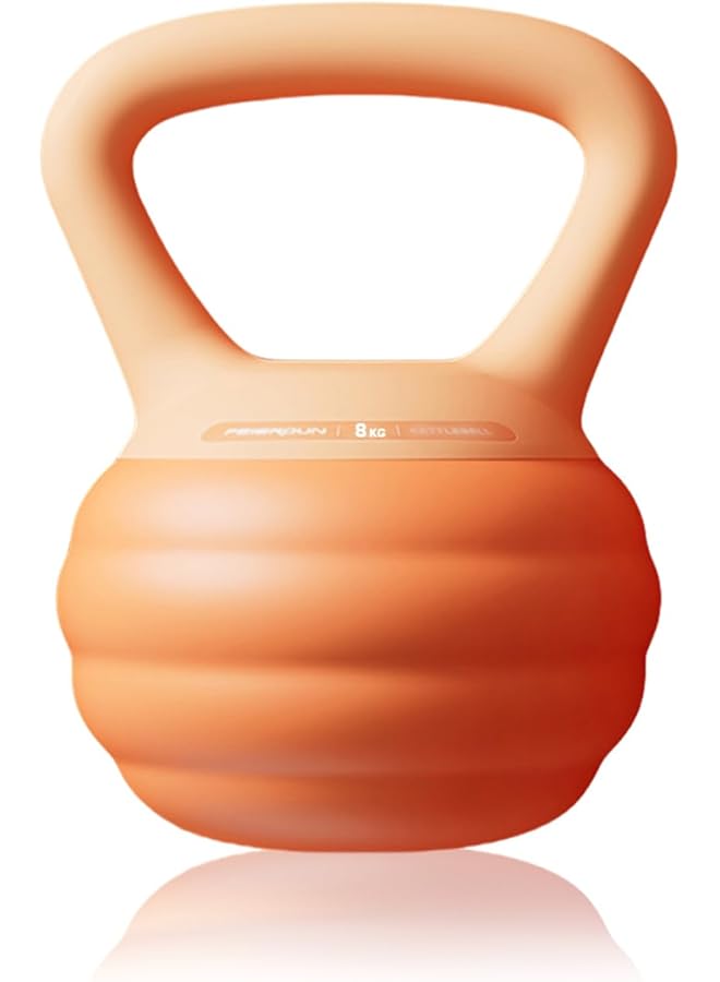 Generic Soft Pvc Kettlebell Durable Non Slip Grip 8Mm Thick Adjustable Weight Options For Full Body Workouts Core Strength & Fitness Training Ideal For Home Gym Men&Women - Image 1