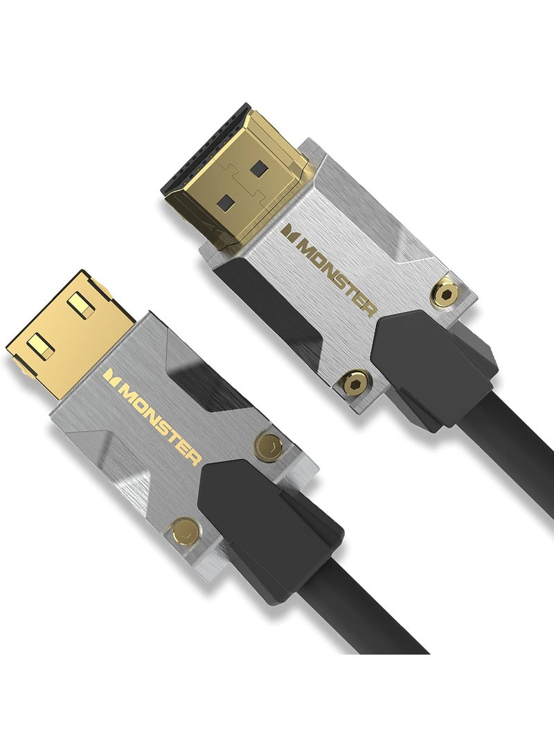Monster HDMI Cable M-Series 2000 Certified Premium Ultra High Speed - 2.0 4K 60Hz, 22.5 Gbps 1.5 Meters - Image 1