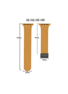 X-level Bands Compatible with Apple Watch 42mm 44mm 45mm 49mm Series 9/8/7/SE/6/5/4/3/2/1 IWatch Ultra/Ultra 2/ Silicone Strap With Magnetic folding Buckle, Quick Release Silicone Straps for Women Men  - Image 2