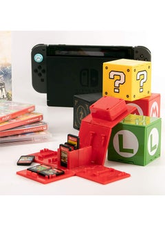 SUNDAREE Game Case for Nintendo Switch, Switch Game Card Holder 16 Game Storage Cube Portable Game Card Organizer for Switch lite  - Image 2