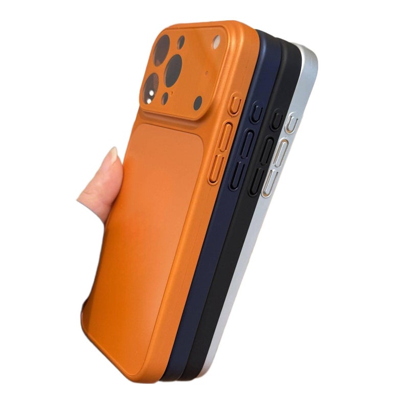 غطاء واقي بPC لـ iPhone 15 / 15 Plus / 15 Pro / 15 Pro Max مع تغطية كاملة وملمس غير لامع مع مقاوم للصدمات مع ملمس ناعم مع حماية من السقوط باللون أسود - Veloris - Image 5