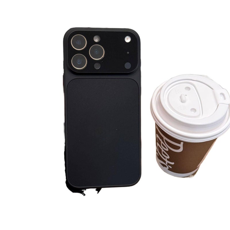 غطاء واقي بPC لـ iPhone 15 / 15 Plus / 15 Pro / 15 Pro Max مع تغطية كاملة وملمس غير لامع مع مقاوم للصدمات مع ملمس ناعم مع حماية من السقوط باللون أسود - Veloris - Image 1