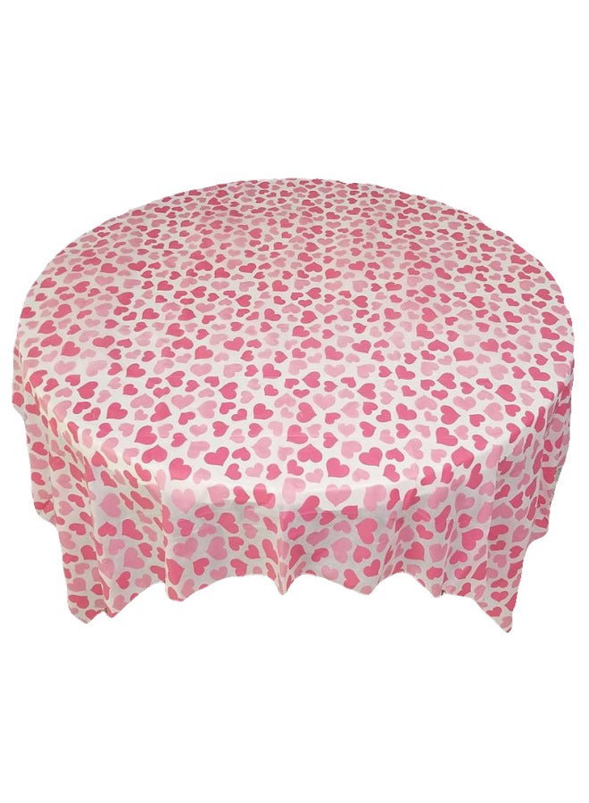 Thickened Disposable Waterproof And Oil-proof Tablecloth PEVA Plastic Tablecloth Square 1.8 M * 1.8 M Round Table-Color:Green Apple-Specifications:1.8 M * 1.8 M  - Image 3