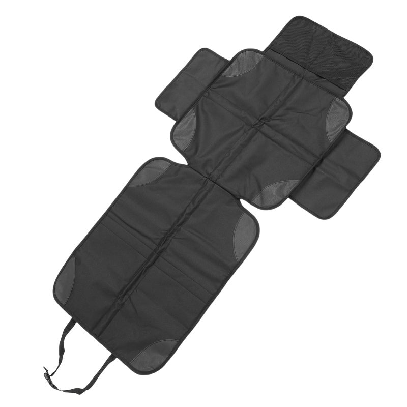 Car Seat Protector: Universal Fit, Anti-Slip Bottom, Large Mesh Pocket - Enhanced Safety & Easy Clean Car Seat Cover for Child Car Seats, Pet Use, Sedans, SUVs, MPVs - Image 4