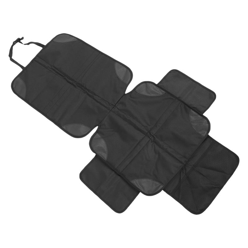 Car Seat Protector: Universal Fit, Anti-Slip Bottom, Large Mesh Pocket - Enhanced Safety & Easy Clean Car Seat Cover for Child Car Seats, Pet Use, Sedans, SUVs, MPVs - Image 3