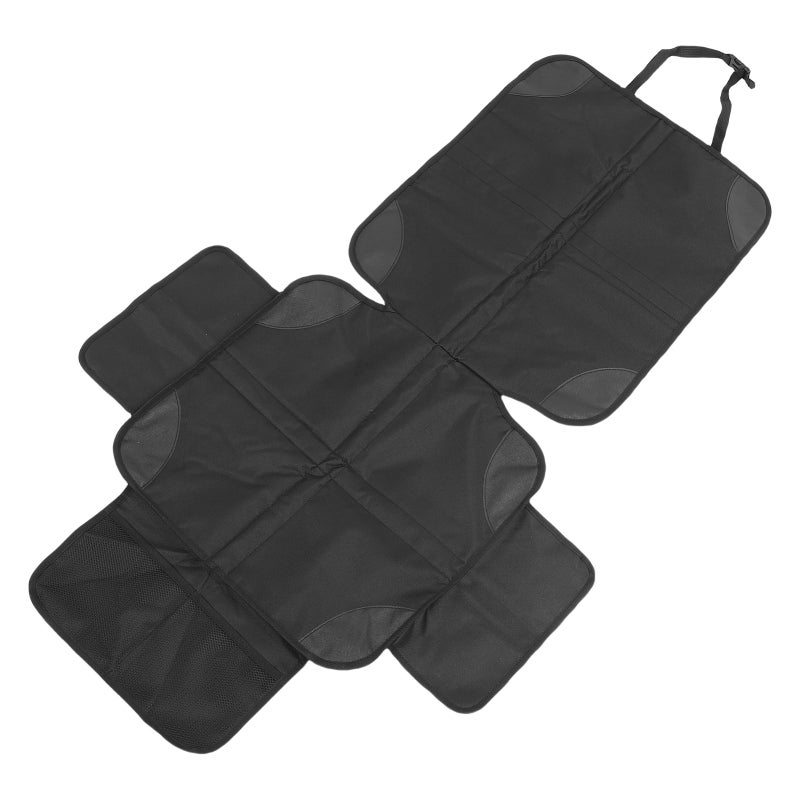Car Seat Protector: Universal Fit, Anti-Slip Bottom, Large Mesh Pocket - Enhanced Safety & Easy Clean Car Seat Cover for Child Car Seats, Pet Use, Sedans, SUVs, MPVs - Image 2