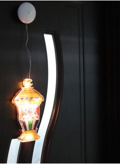 DBLEW 10 LEDs Lantern Design Light Battery Operated For Ramadan And Eid Prayer Celebration Outdoor Home Decoration Muslim Party Supplies With Suction Cup  - Image 4