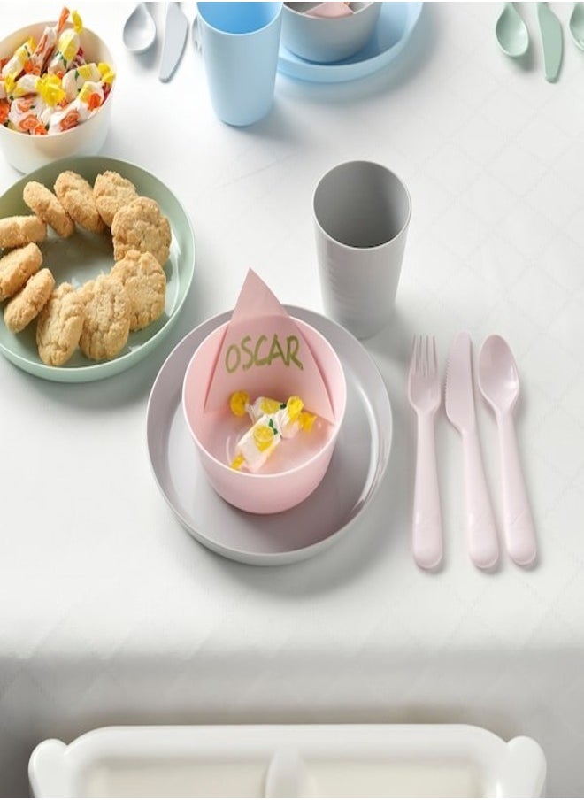 Kalas Kalas Pack of 6 Plastic Bowl Dishes Multi Coloured Pastel  - Image 2