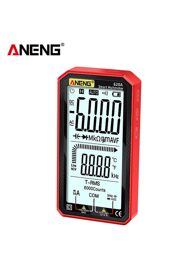 4.7-Inch LCD Display AC/DC Digital Multimeter Ultraportable True-RMS Multimeter Auto-Ranging Multi Tester