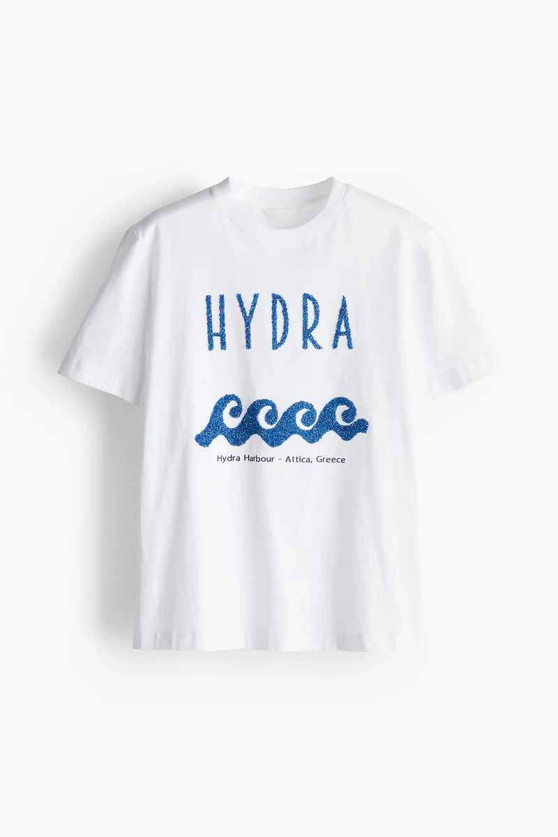 H&M Print-Motif T-Shirt