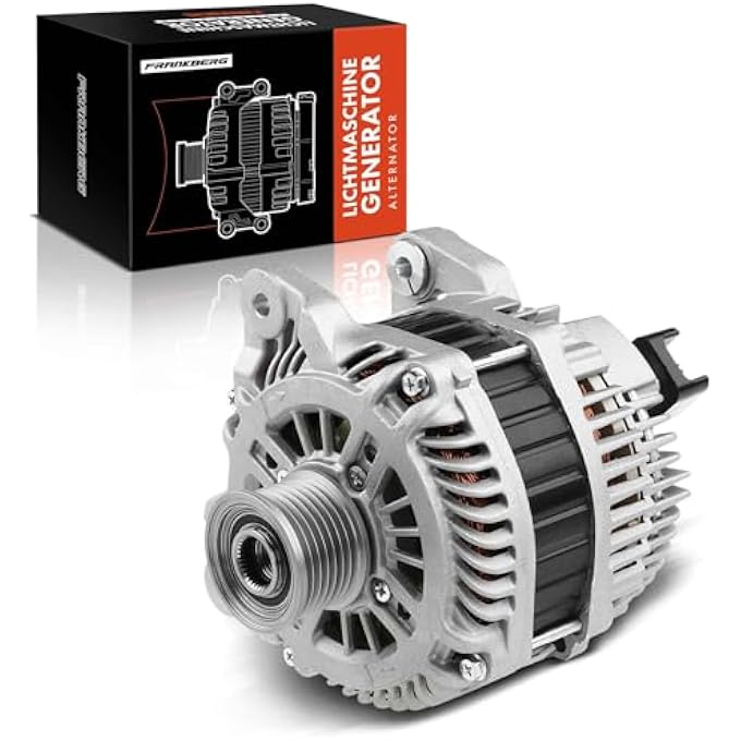 Frankberg Alternator Generator 210A Compatible with Espace IV JK0/1 2.0L 2006-2021 Laguna III BT0/1 2.0L 3.0L 2007-2015 Scnic III JZ0/1 2.0L 2009-2021 Replace# 231004 470R - Image 1