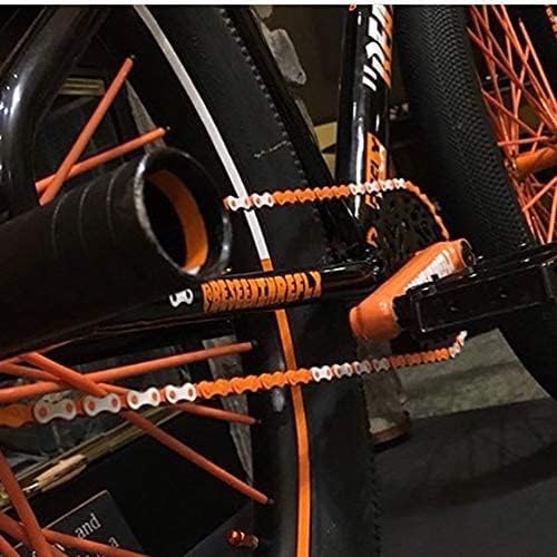 Aura Naturel Bicycle Spoke Skins Wraps BMX MTB Kids Road Mountain Bike Colorful Wheel Decoration-72 Pcs - Image 3