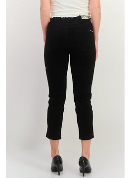 Women Cigarette Fit Plain Stretchable Straight Leg Pants, Black - pzsku/ZC922A55AAB5B9F3408D7Z/45/_/1737641979/6e170fe9-4d8b-4685-8707-46d3628876f7