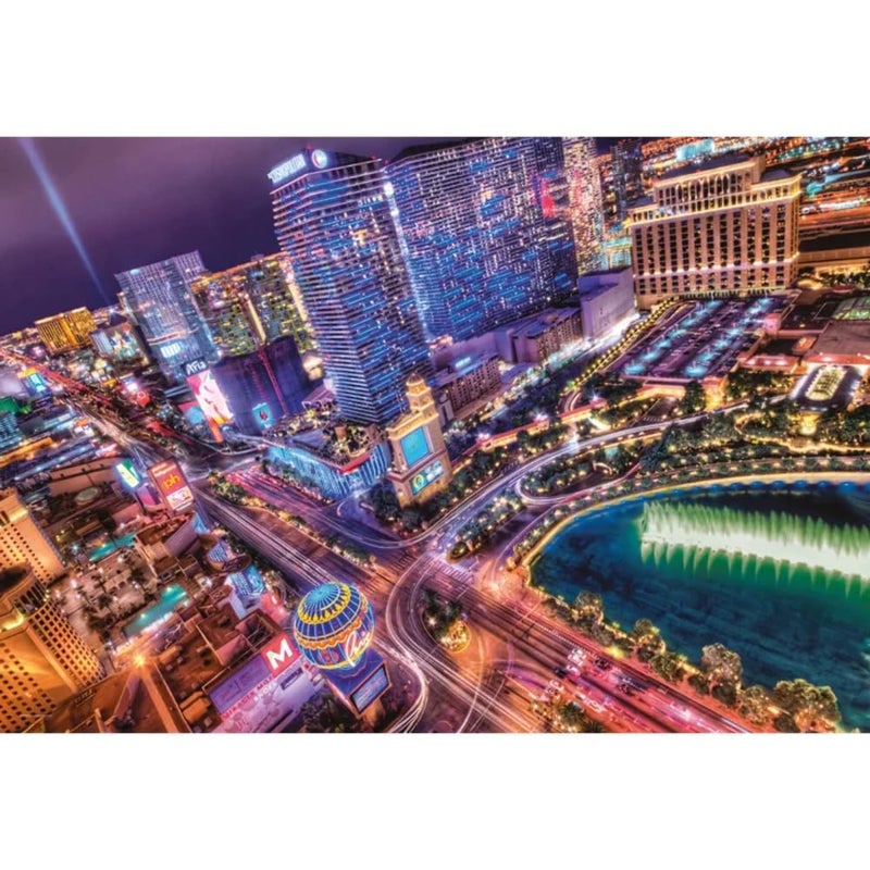 Clementoni "Las Vegas Puzzle (2000 Piece), Multi-colored, 8" - Image 2