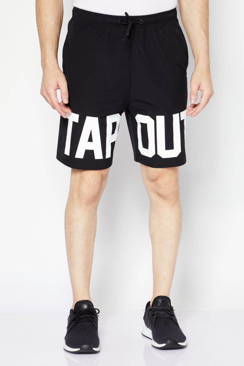 TapouT Men Sportswear Fit Training Shorts, Black  - Image 1