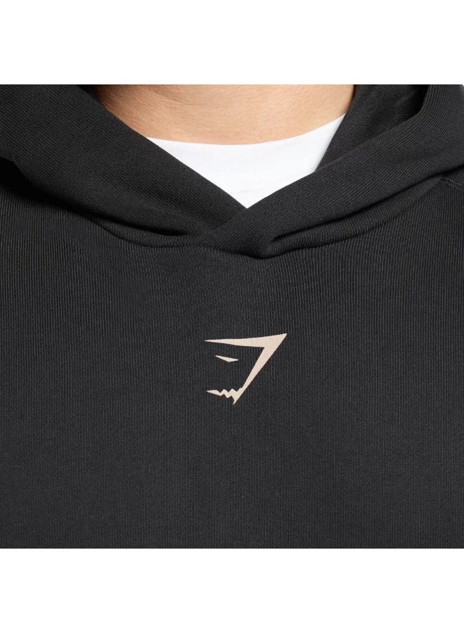 جيمشارك سترة رياضية واسعة بأكمام طويلة وقبعة للرجال والنساء بتصميم سمكة القرش - Image 3