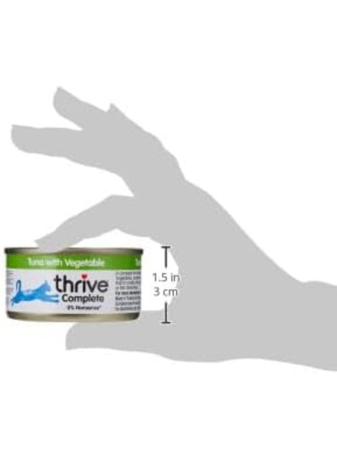 Thrive Complete Cat Tuna w/Vegetable Wet Food 75G - Image 3