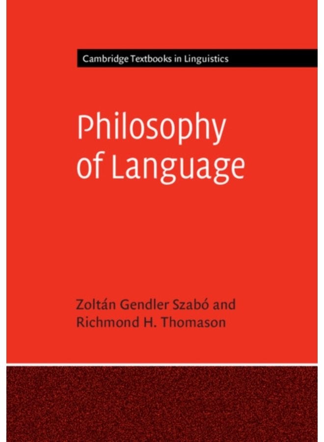Philosophy of Language - Paperback