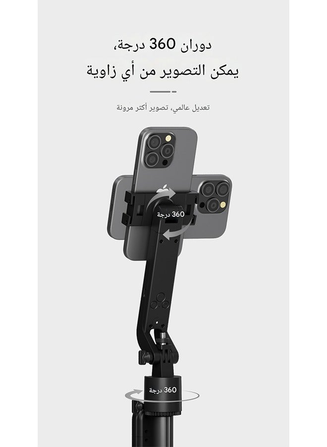 NEEWER New AI Cloud Eye Intelligent Face Follow-up Pan Head 360 Degree Rotating Mobile Phone Selfie Stick Telescopic Portable Live and Photo Artifact Bluetooth Tripod Floor Shooting Bracket - Image 5