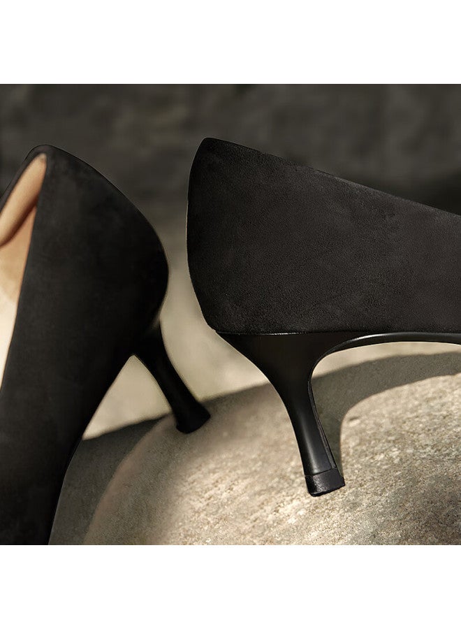 C.banner Fashion Pumps, Urban High Heels A23105318, Black , Size 37 - Image 3