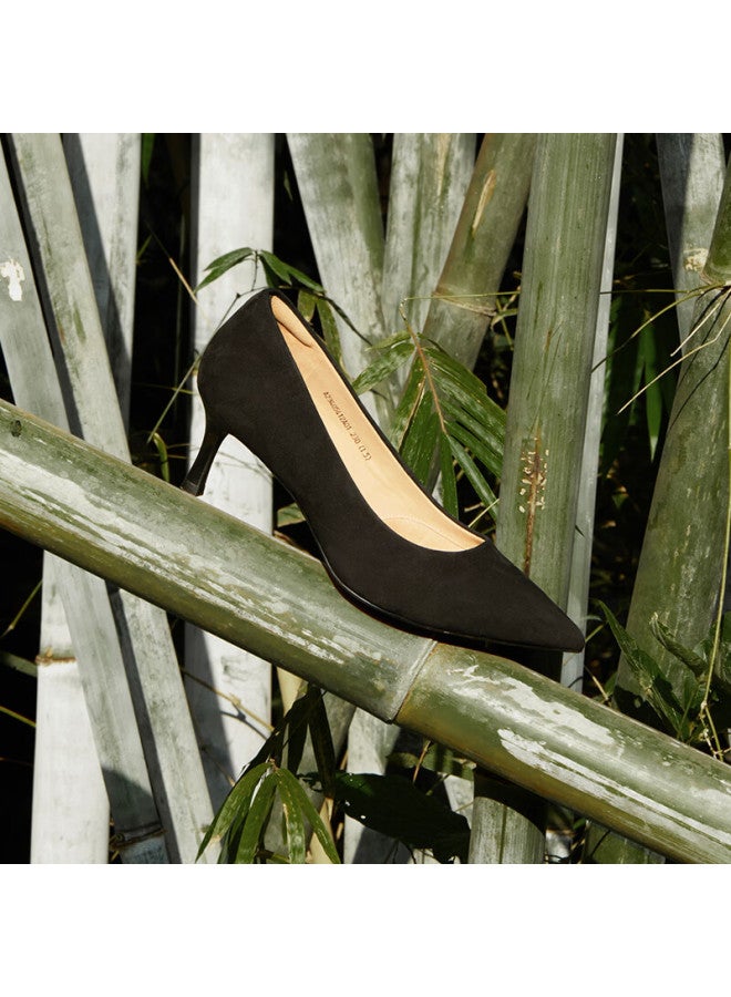 C.banner Fashion Pumps, Urban High Heels A23105318, Black , Size 37 - Image 2