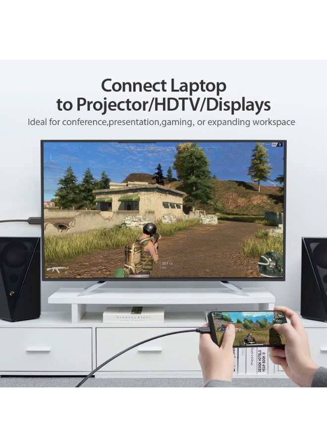 VENTION Type-C to HDMI Cable Black Model - Image 3