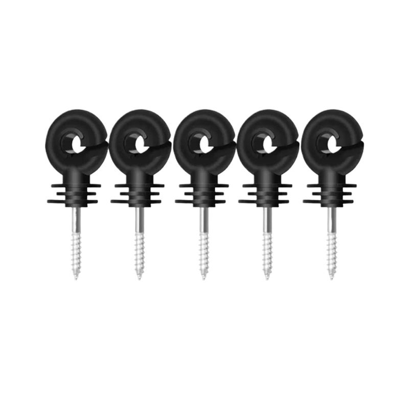 Electric Fence Insulator Screw In Post Ring 50PCS for Agricultural Farm Animal Safety - Image 1