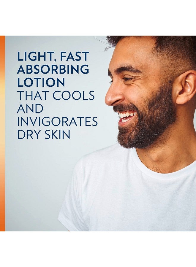 Vaseline Men Cooling Hydration 3-in-1 Face, Hands & Body Lotion for Men for Dry Skin with Menthol & Ultra-Hydrating Lipids 20.3 oz, Pack of 4 - Image 3