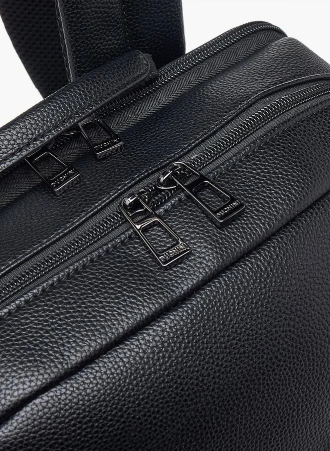 Duchini BLACK Men Textured Backpack for Men | Best Price UAE