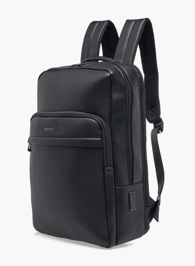 دوتشيني Men Textured Backpack