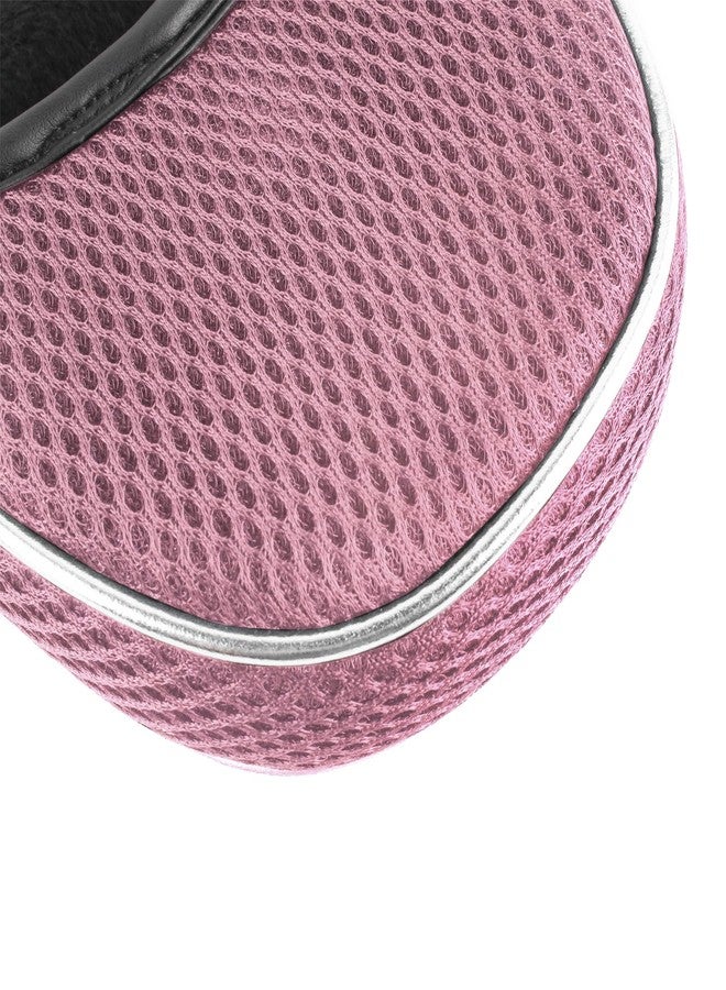 Andux Mesh Heel-Shafted Mallet Putter Cover Golf Putter Head Covers Pink, Square MT/TG14 - Image 4